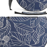 Maxbell Canvas Wheel Bag Yoga Sports Dharma Wheel Fitness with Zippers A