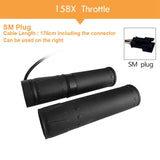 Maxbell ft-158x Half Twist Throttle Grip Waterproof for Scooter Mountain Bicycle