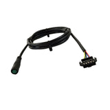 Maxbell Electric Bicycle Extension Cable Plug Connector 57inch for Electric Bike
