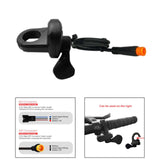 Maxbell TT-008 Quick Thumb Throttle Right Hand Conversion Durable for MTB Bike Waterproof