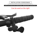 Maxbell TT-008 Quick Thumb Throttle Right Hand Conversion Durable for MTB Bike Waterproof
