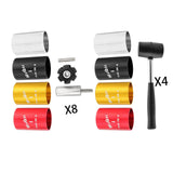 Maxbell Fork Nut Setter for 1 1/8 inch Tube Headset Nut Installer Black