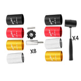 Maxbell Fork Nut Setter for 1 1/8 inch Tube Headset Nut Installer Black