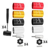 Maxbell Fork Nut Setter for 1 1/8 inch Tube Headset Nut Installer Black