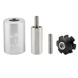 Maxbell Fork Nut Setter for 1 1/8 inch Tube Headset Nut Installer Silver