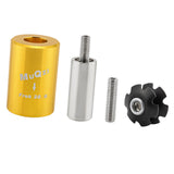 Maxbell Fork Nut Setter for 1 1/8 inch Tube Headset Nut Installer Gold