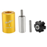 Maxbell Fork Nut Setter for 1 1/8 inch Tube Headset Nut Installer Gold