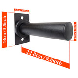 Maxbell Wall Mounted Weight Plate Holder Bodybuilding Deadlift for Home Fitness