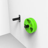 Maxbell Wall Mounted Weight Plate Holder Bodybuilding Deadlift for Home Fitness