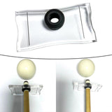Maxbell Billiard Pool Cue Bridge Head Acrylic Accessory Training Balancer