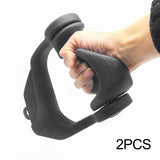 Maxbell TPE Pull Down Rowing Bar Grips Accs Workout Fitness Exercise