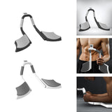 Maxbell Fitness LCD Display Men Women W/ Timer Muscle for Workout Training Black