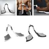 Maxbell Fitness LCD Display Men Women W/ Timer Muscle for Workout Training Black