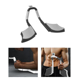 Maxbell Fitness LCD Display Men Women W/ Timer Muscle for Workout Training White