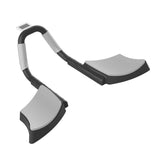 Maxbell Fitness LCD Display Men Women W/ Timer Muscle for Workout Training White
