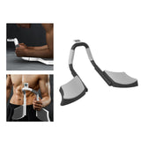 Maxbell Fitness LCD Display Men Women W/ Timer Muscle for Workout Training White