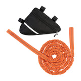 Maxbell Bicycle Tow Rope MTB Bungee Cord Nylon Road Bicycle  Orange Triangle Bag