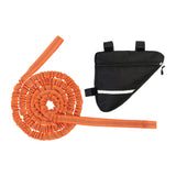 Maxbell Bicycle Tow Rope MTB Bungee Cord Nylon Road Bicycle  Orange Triangle Bag