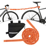 Maxbell Bicycle Tow Rope MTB Bungee Cord Nylon Road Bicycle  Orange Triangle Bag