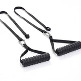 Maxbell Triceps Rope Pull Down Handle Heavy Duty Pulley System for Strength Training