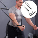 Maxbell Triceps Rope Pull Down Handle Heavy Duty Pulley System for Strength Training