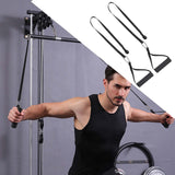 Maxbell Triceps Rope Pull Down Handle Heavy Duty Pulley System for Strength Training