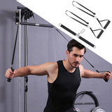 Maxbell Tricep Rope Straight Bar Cable Machine Equipment Fitness for Rowing Machine