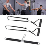 Maxbell Tricep Rope Straight Bar Cable Machine Equipment Fitness for Rowing Machine