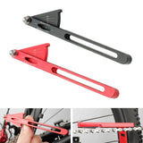 Maxbell Bike Chain Wear Indicator Durable for Bicycle Mountain Road Bike Riding Black