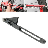 Maxbell Bike Chain Wear Indicator Durable for Bicycle Mountain Road Bike Riding Black