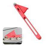 Maxbell Bike Chain Wear Indicator Durable for Bicycle Mountain Road Bike Riding Red