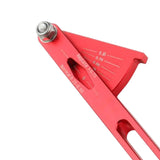 Maxbell Bike Chain Wear Indicator Durable for Bicycle Mountain Road Bike Riding Red