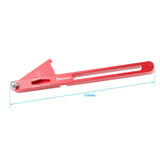 Maxbell Bike Chain Wear Indicator Durable for Bicycle Mountain Road Bike Riding Red