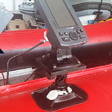 Maxbell 360 Degree Swivel Universal Marine Kayak Fishfinder Mounting Bracket + Base