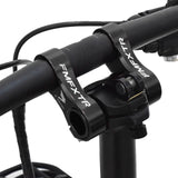 Maxbell Folding Bike Double Stem Aluminum Alloy for Cycling Spare Replacement Black