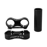 Maxbell Folding Bike Double Stem Aluminum Alloy for Cycling Spare Replacement Black