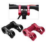 Maxbell Folding Bike Double Stem Aluminum Alloy for Cycling Spare Replacement Black