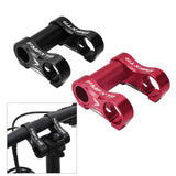 Maxbell Folding Bike Double Stem Aluminum Alloy for Cycling Spare Replacement Black