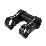 Maxbell Folding Bike Double Stem Aluminum Alloy for Cycling Spare Replacement Black