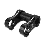 Maxbell Folding Bike Double Stem Aluminum Alloy for Cycling Spare Replacement Black
