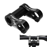 Maxbell Folding Bike Double Stem Aluminum Alloy for Cycling Spare Replacement Black