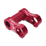 Maxbell Folding Bike Double Stem Aluminum Alloy for Cycling Spare Replacement Red