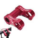 Maxbell Folding Bike Double Stem Aluminum Alloy for Cycling Spare Replacement Red