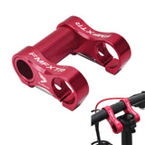 Maxbell Folding Bike Double Stem Aluminum Alloy for Cycling Spare Replacement Red
