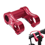 Maxbell Folding Bike Double Stem Aluminum Alloy for Cycling Spare Replacement Red