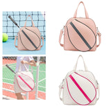 Maxbell Tennis Handbag Portable Racquet Covers Sport Bag Tote Tennis Racket Bag Pink