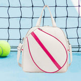 Maxbell Tennis Handbag Portable Racquet Covers Sport Bag Tote Tennis Racket Bag White