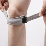 Maxbell Patella Strap Stabilizing Belt Support for Soccer Basketball Outdoor Sports Grey