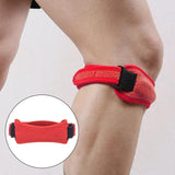 Maxbell Patella Strap Stabilizing Belt Support for Soccer Basketball Outdoor Sports Red