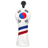 Maxbell Golf Club Head Covers Korea Flag Headcovers Durable for Woods UT